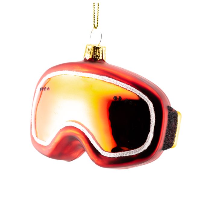 Kerstbal Skibril