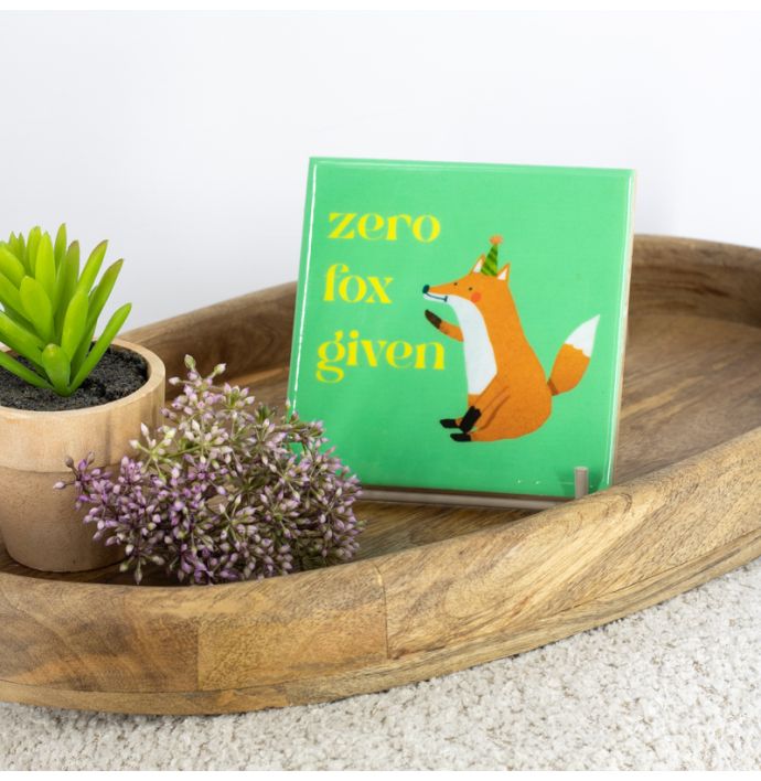 Tegeltje zero fox