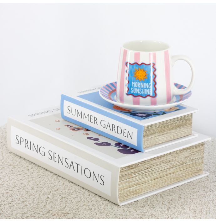 Opbergboek koffietafel spring 30x21cm