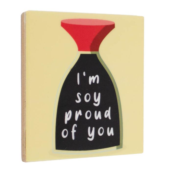 Tegeltje Soy proud of you