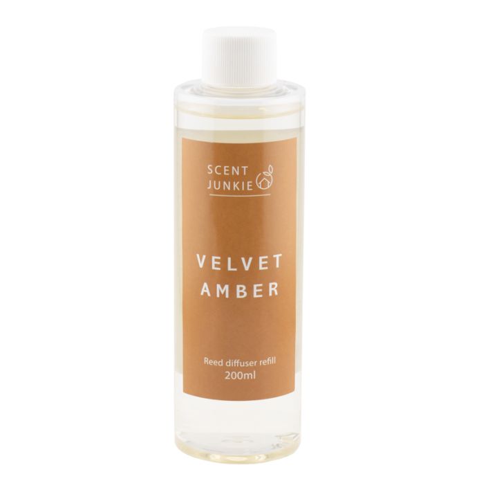 Geurdiffuser refill 200ml velvet amber