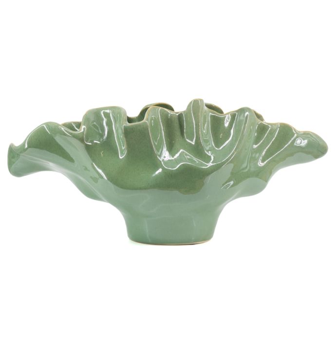 Aardewerk schaal Elina L jade