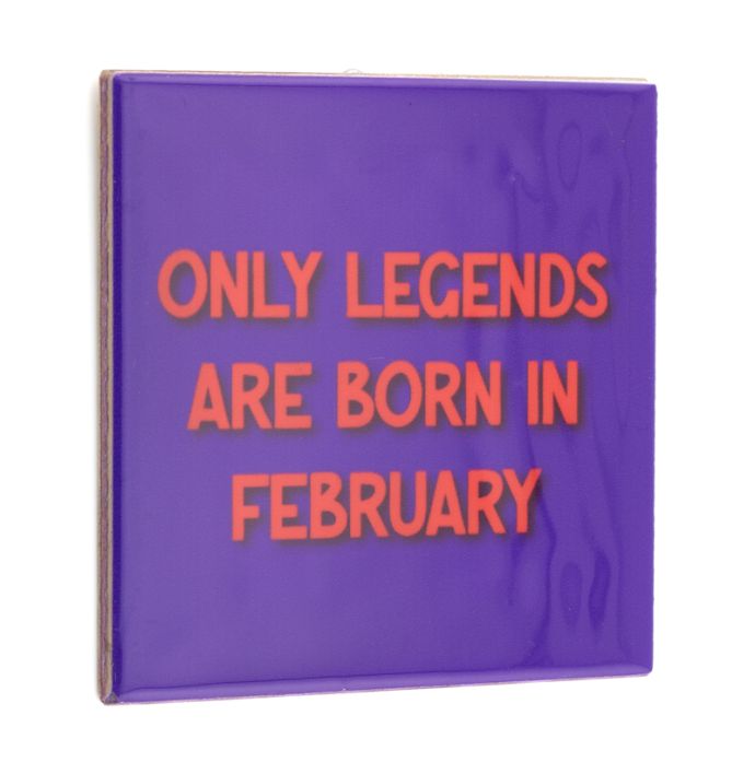 Tegeltje februari