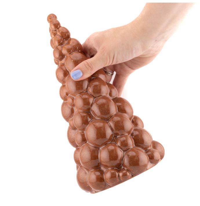 Ornament kerstboom Fir bruin L