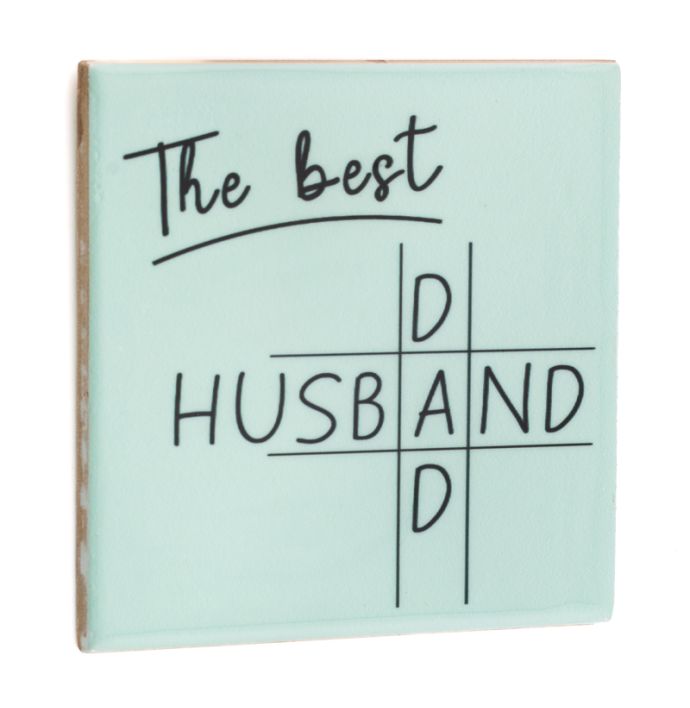 Tegeltje best husband/dad