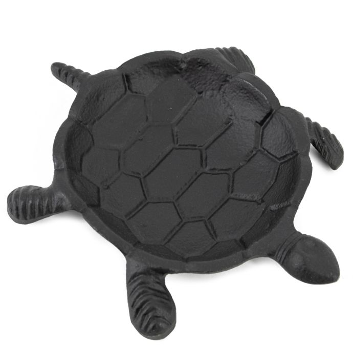 Schaal schildpad zwart