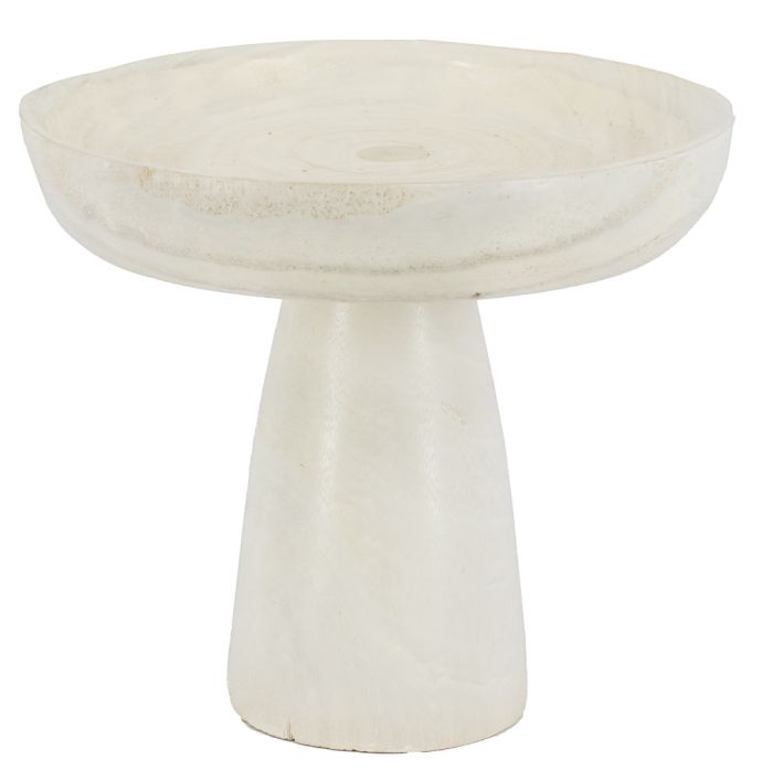 Houten plateau wit