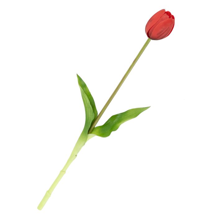 Kunst tulp real touch rood