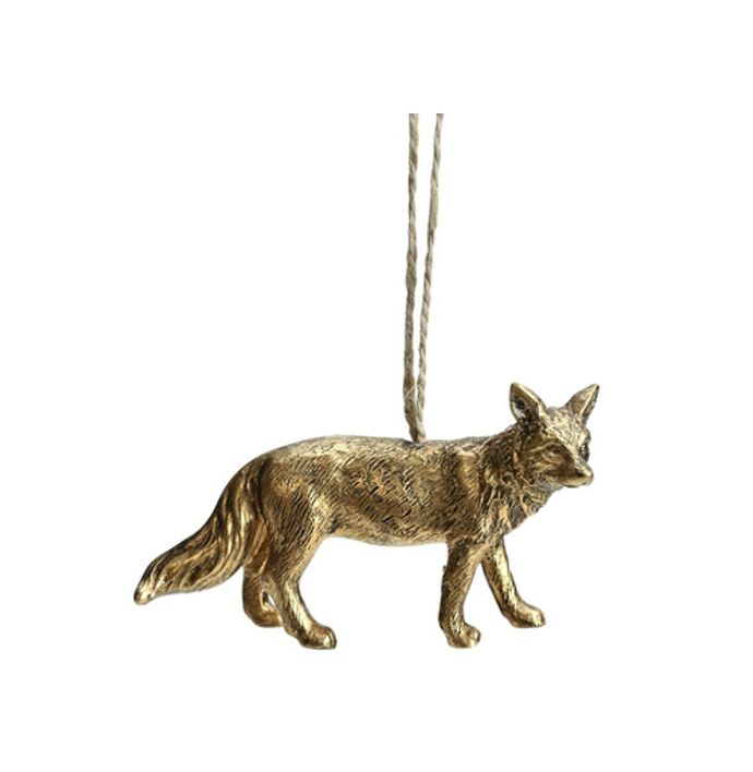 Gouden hanger vos