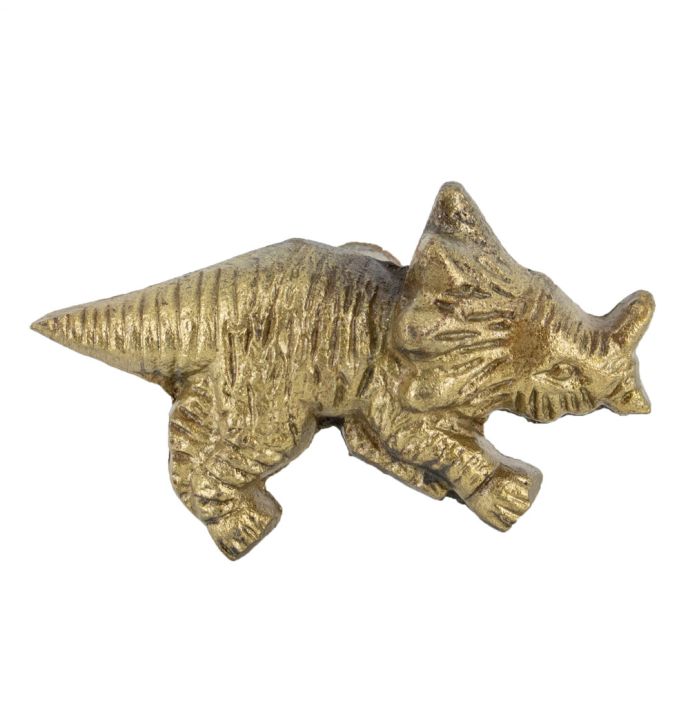 Knopje dino goud