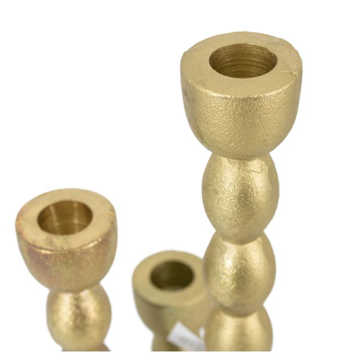 Kaarsenstandaard goud