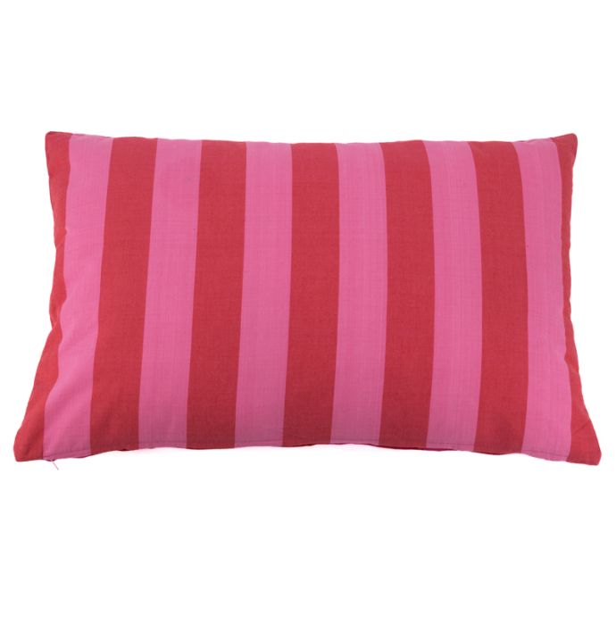 Kussen Ylva striped roze