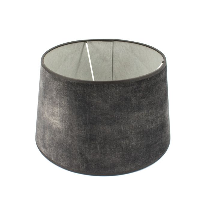 Lampenkap 45cm decent antraciet