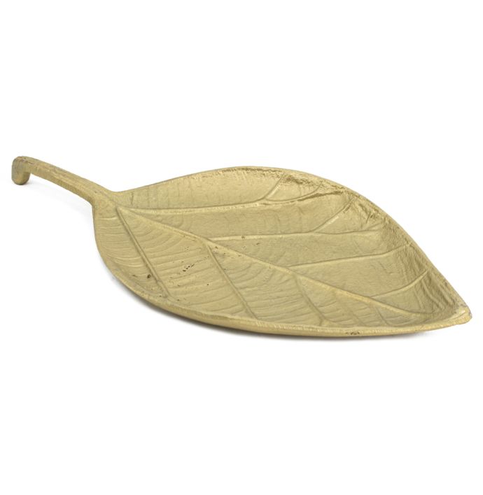 Schaal blad goud