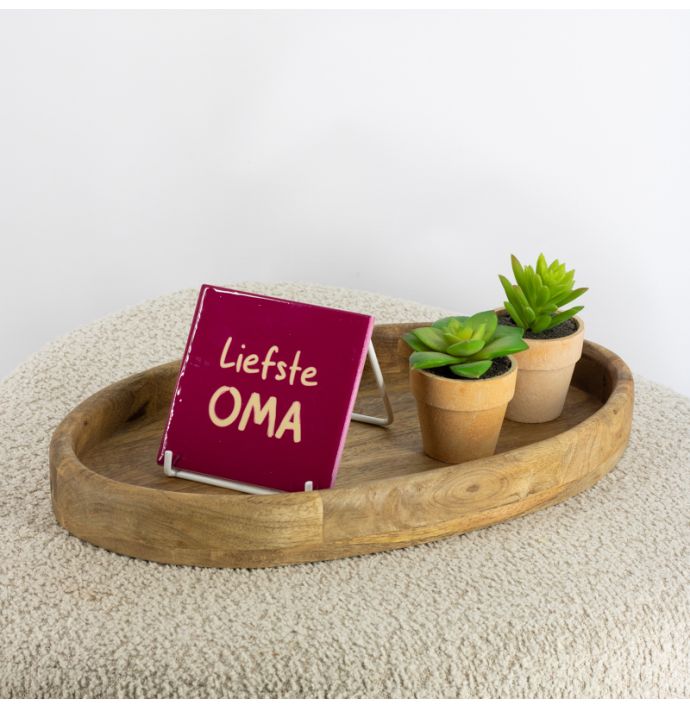 Tegeltje liefste oma