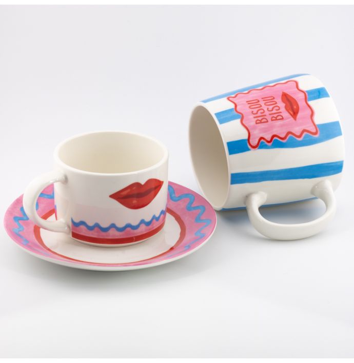 Koffiemok Amore met oor