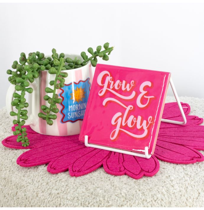 Tegeltje grow & glow
