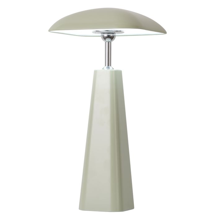 Bureaulamp Piazza LED op accu groen