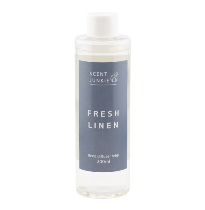 Geurdiffuser refill 200ml fresh linen