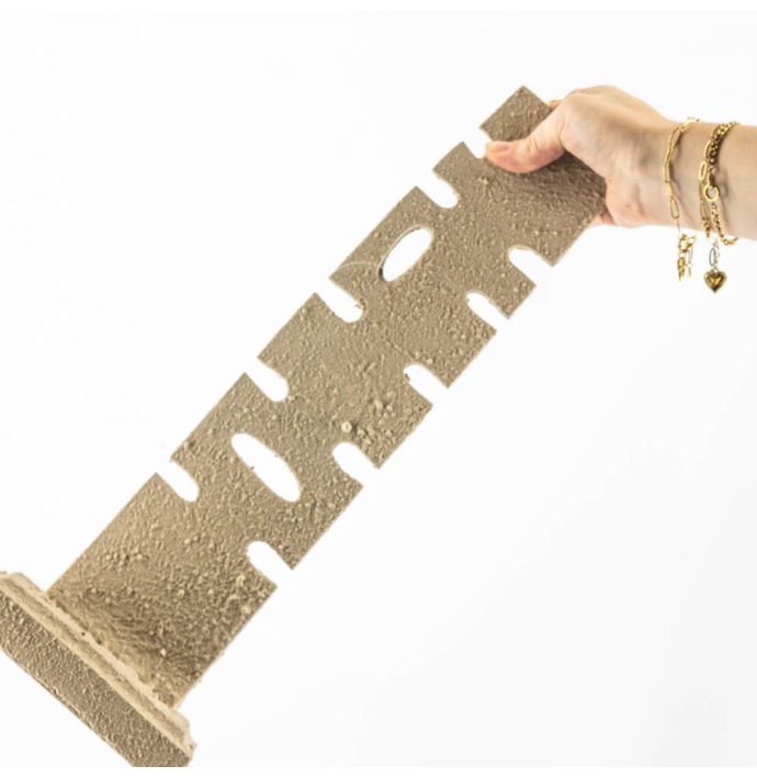 Ornament structuur sand