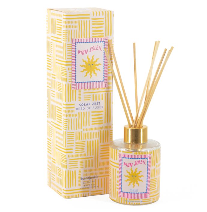 Geurdiffuser stokjes 150ml Solar Zest