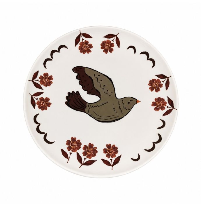 Decoratiebordje vogel Kaya