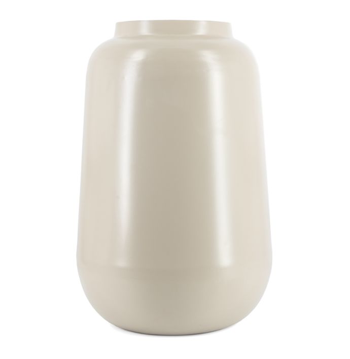 Metalen vaas sand