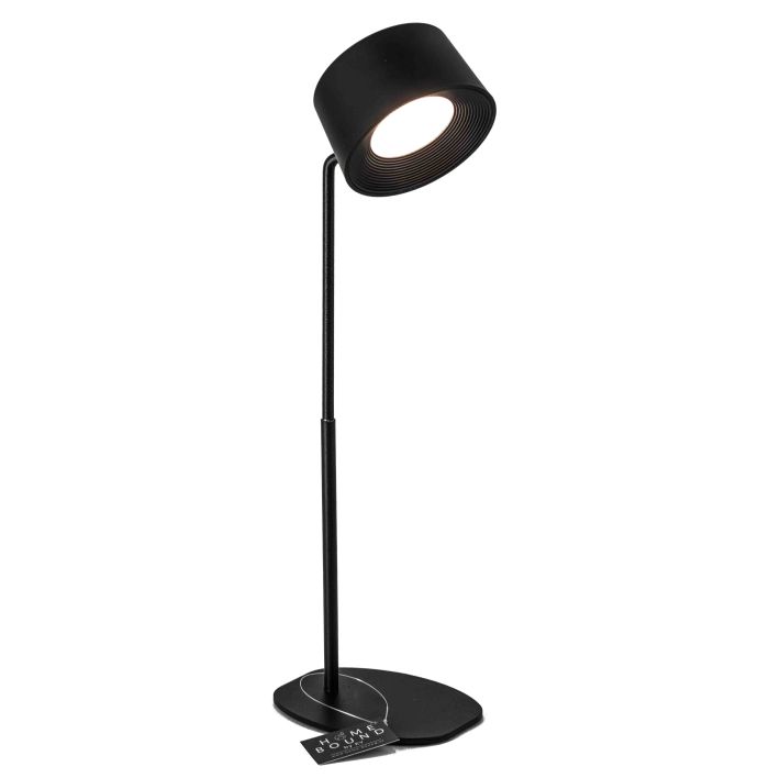 Bureaulamp Design LED op accu zwart