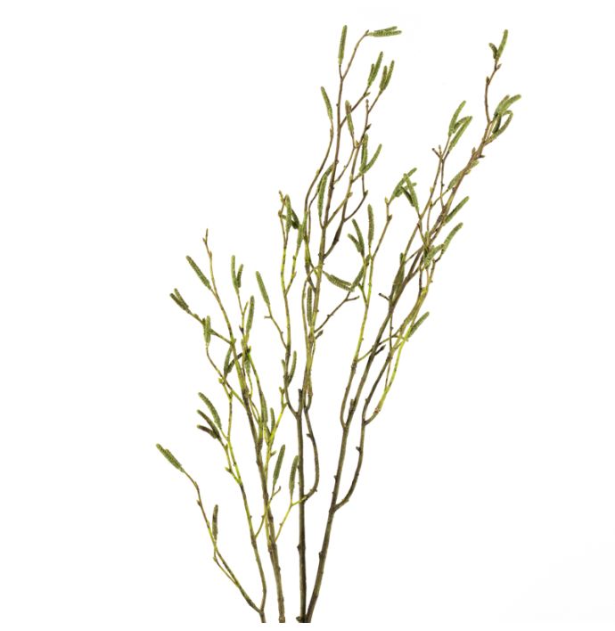 Kunsttak berk 100cm groen