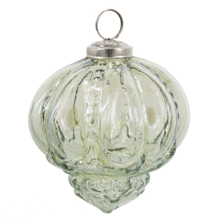 Kerstbal - Groen - 10cm