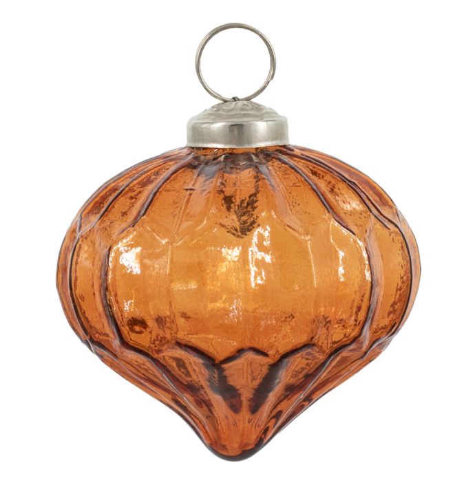 Kerstbal - Roest - 7,5cm