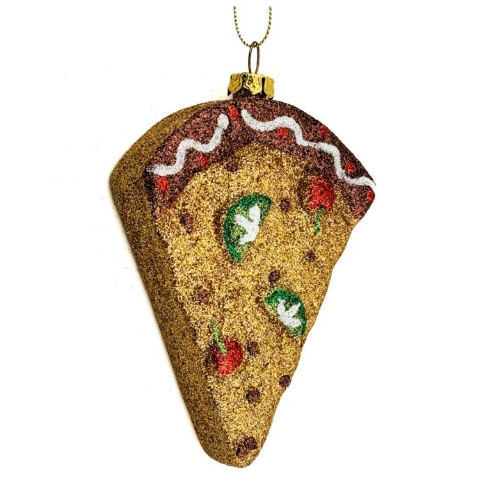 Kerstbal Hanger Pizza
