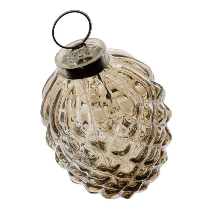 Kerstbal - Brons - 7,5cm