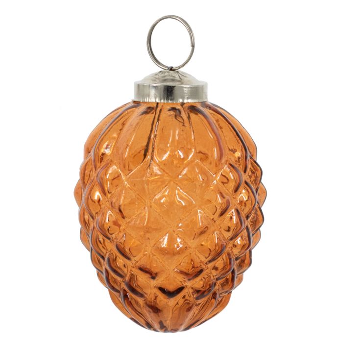 Kerstbal - Roest - 7,5cm
