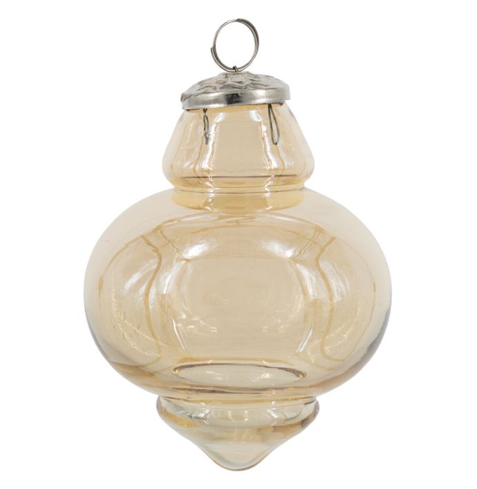 Kerstbal - Oranje - 12,5cm