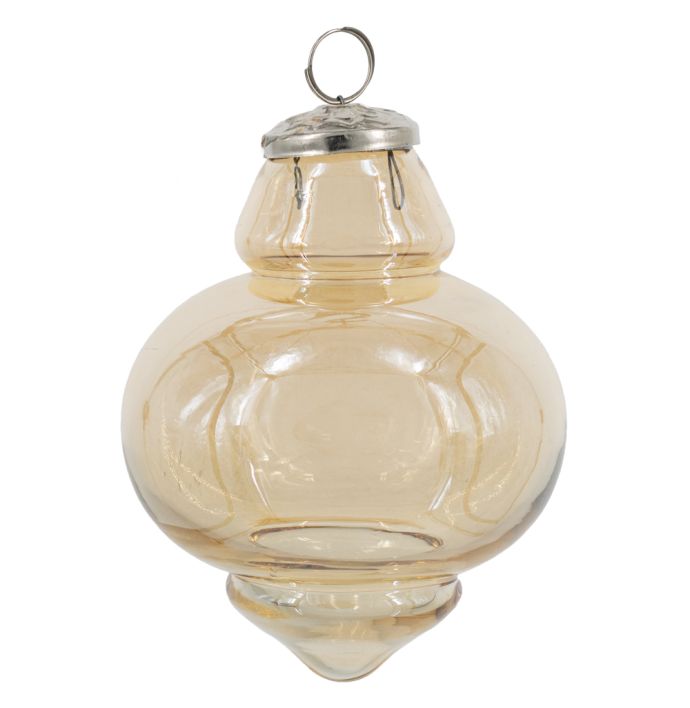 Kerstbal - Oranje - 12,5cm