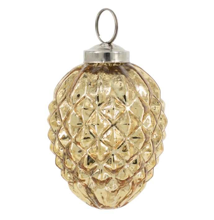 Kerstbal - Goud - 7,5cm
