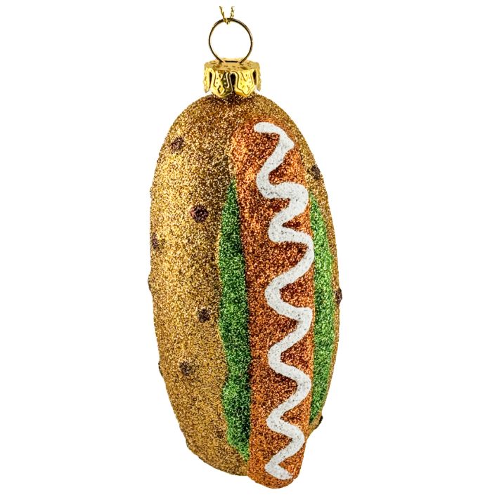 Kerstbal Hanger Hotdog