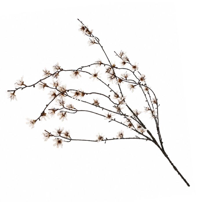Pruimenbloesemtak 124cm off-white