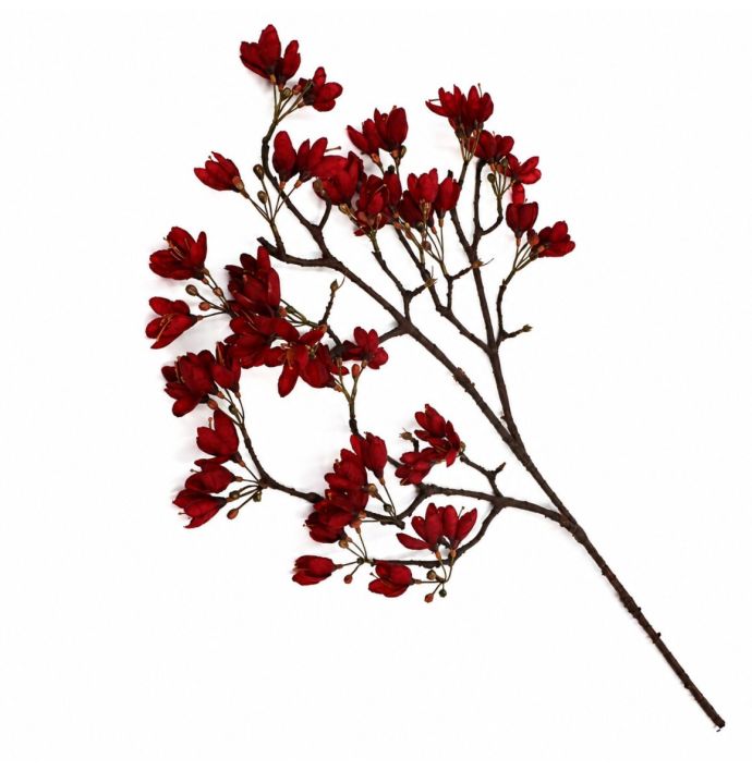 Bloesemtak 90cm burgundy