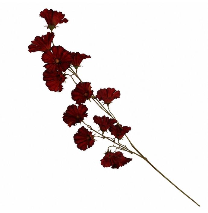 Kunstbloem Winde 113cm burgundy