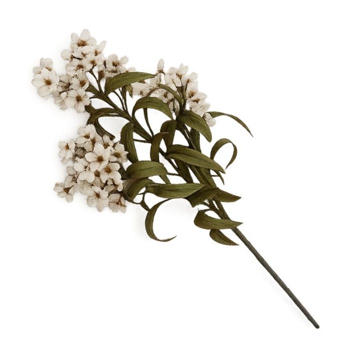 Kunstbloem Daglelie 85cm off-white