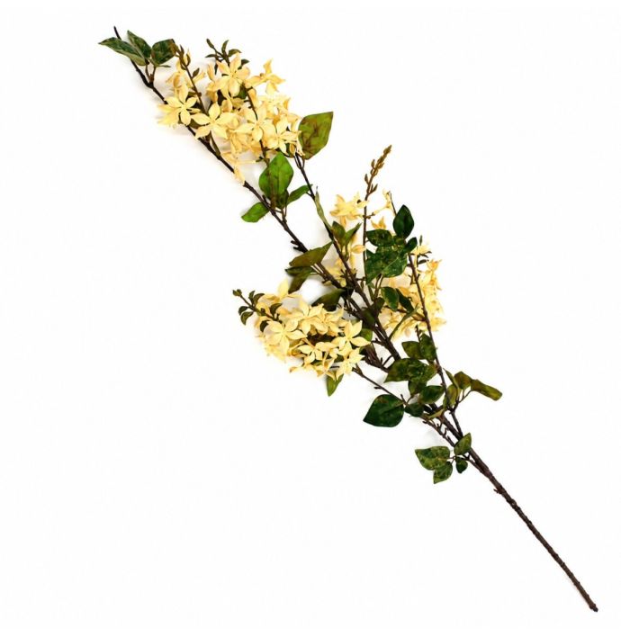 Kunstbloem Sering 127cm cream