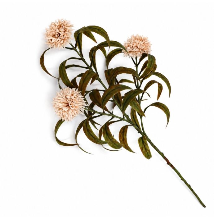 Kunstbloem Wilde Chrysant 80cm off-white
