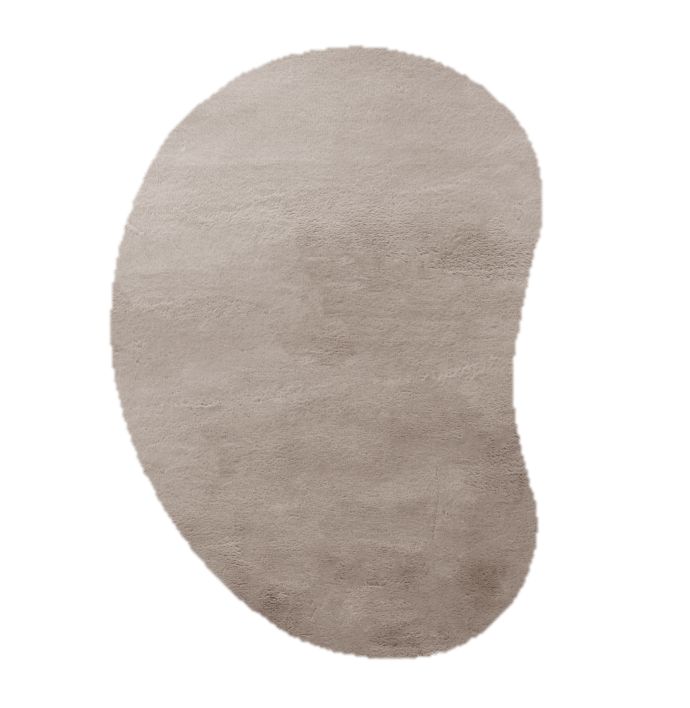Karpet Fluffy Miro kidney 200x300cm taupe