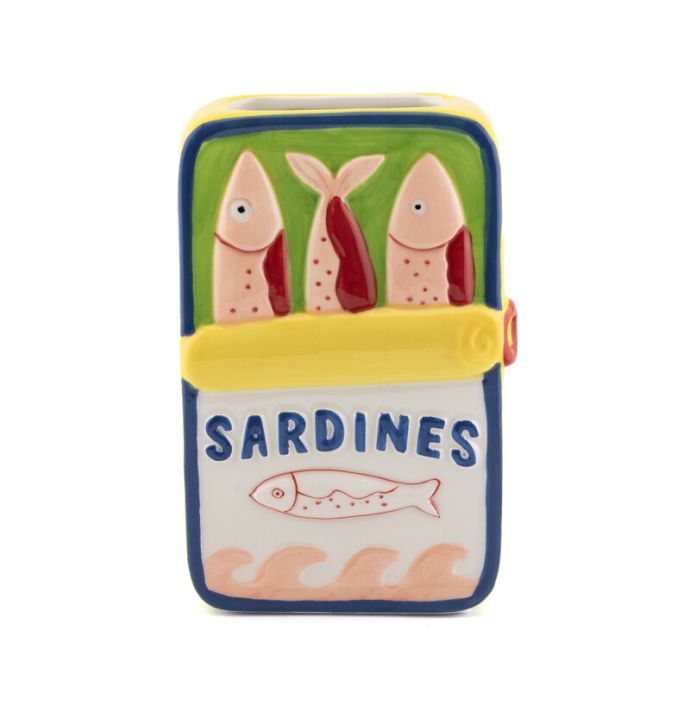Aardewerk vaas sardines Sardo