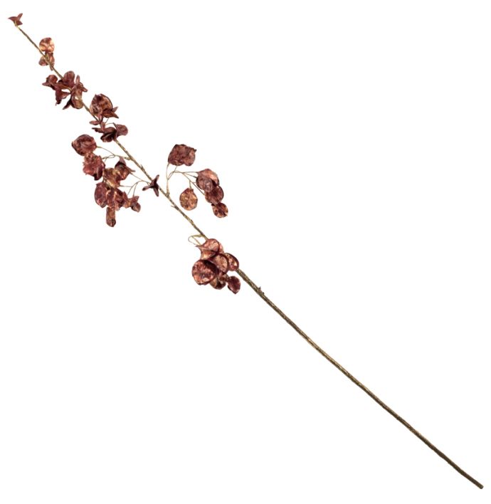 Kunst bloesemtak Koelreuteria glitter 106cm rood