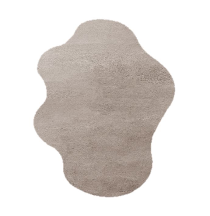 Karpet Fluffy Daro organisch 170x240cm taupe