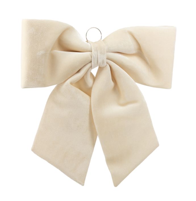 Stoffen strik L 65cm beige