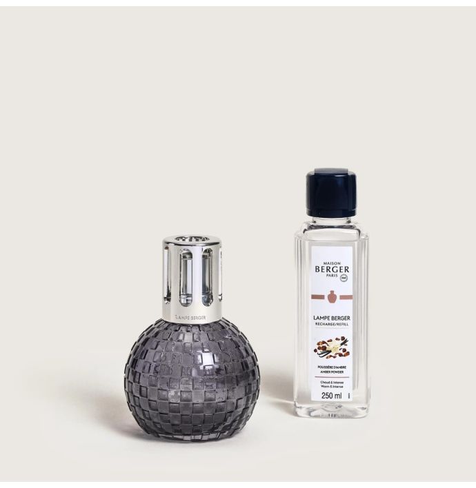 Maison Berger Geurbrander Disco Grise met Amber Powder